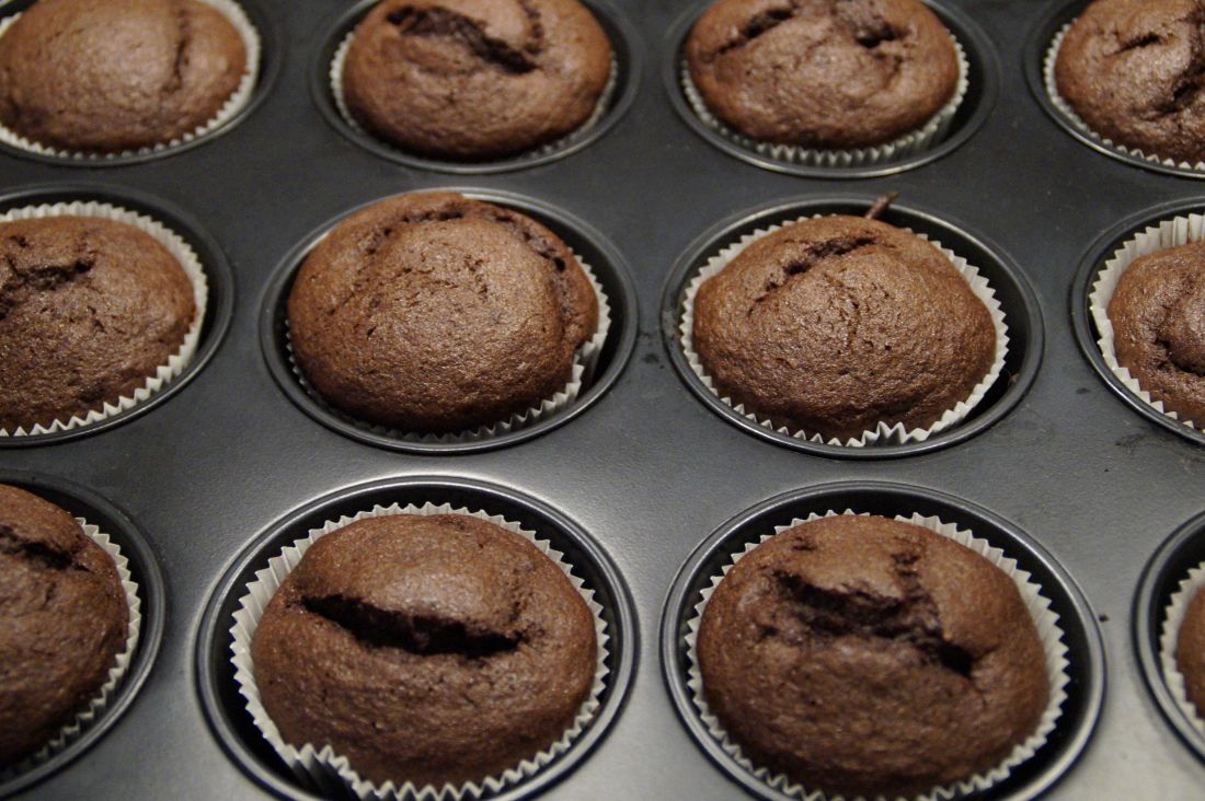 Ricetta muffin al cioccolato fondente