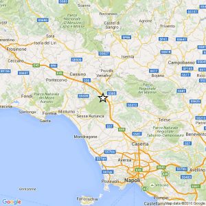 Terremoto oggi, Caserta, a Caianiello in Campania