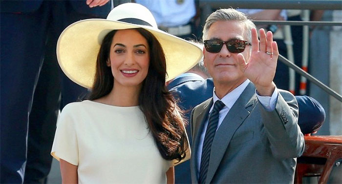 George Clooney e Amal, matrimonio di copertura