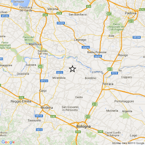 Terremoto oggi, Mantova: scossa di magnitudo 3.5
