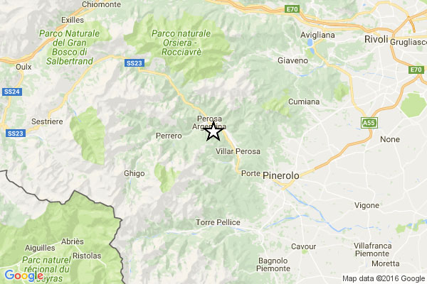 Terremoto oggi, Torino: forte scossa di magnitudo 3.9